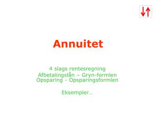 annuitet