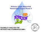 Hinkson Creek Watershed Restoration Project Phase II - slide 1