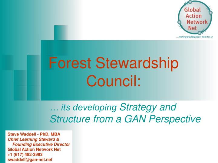 forest stewardship council