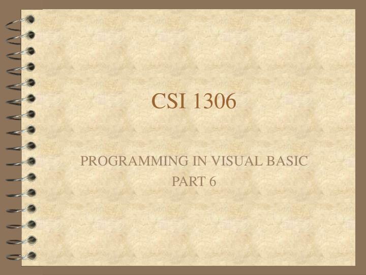 csi 1306