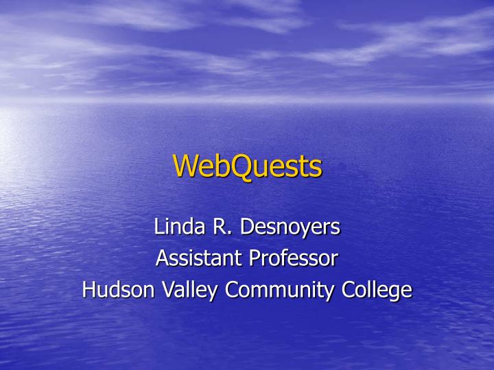 webquests