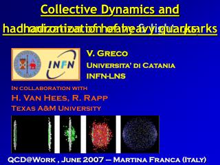 Collective Dynamics and hadronization of heavy &amp; light quarks