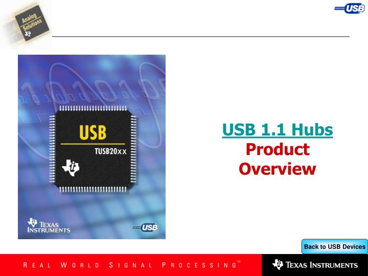 usb 1 1 hubs product overview