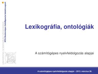 lexikogr fia ontol gi k