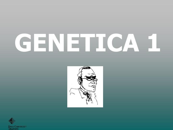 genetica 1