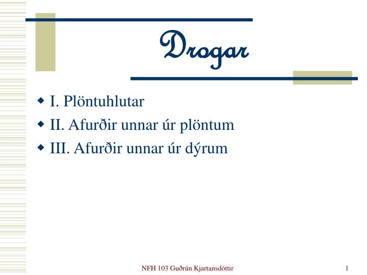 drogar