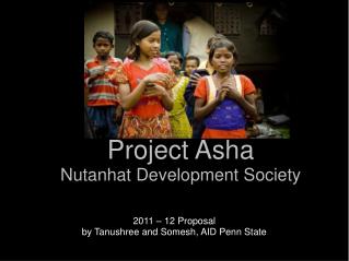 Project Asha Nutanhat Development Society