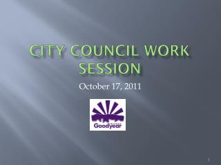 City Council Work session