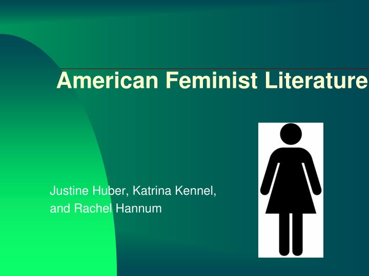 american feminist literature
