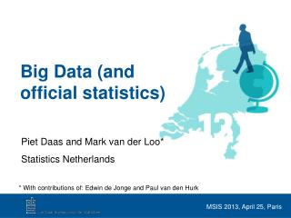 Big Data (and official statistics)