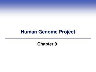 Human Genome Project