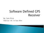 Software Defined GPS Receiver - slide 1