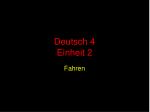 Deutsch 4 Einheit 2 - slide 1