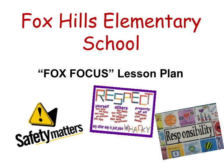 fox hills elementary school