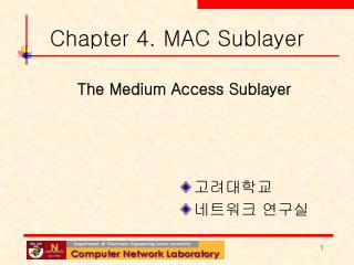 Chapter 4. MAC Sublayer