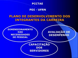 plano de desenvolvimento dos integrantes da carreira