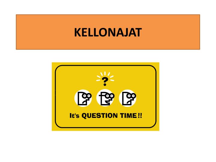 kellonajat