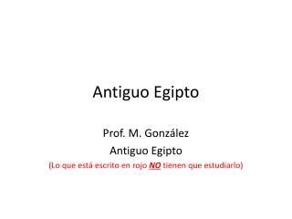 antiguo egipto