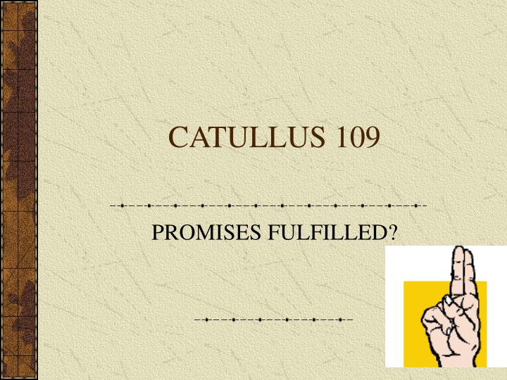 catullus 109