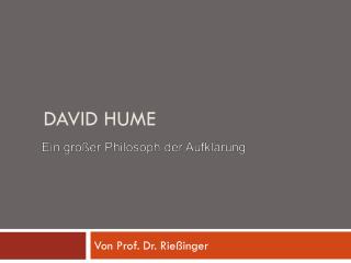 david hume