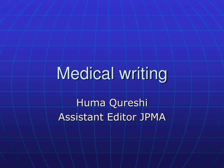 medical writing