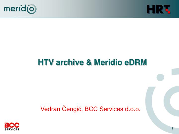 htv archive meridio edrm