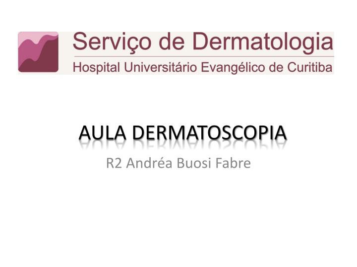 aula dermatoscopia