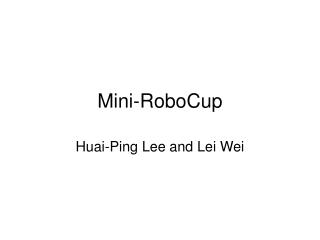 Mini-RoboCup