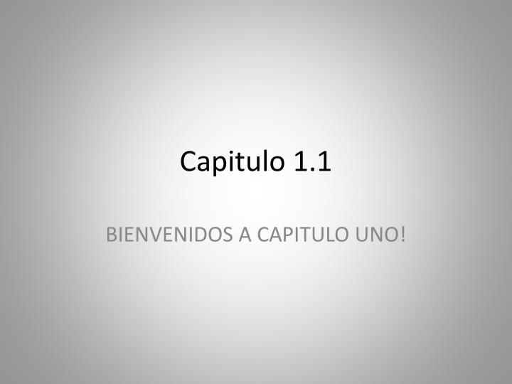 capitulo 1 1