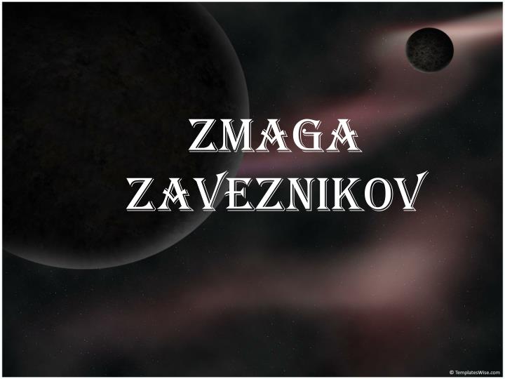 zmaga zaveznikov