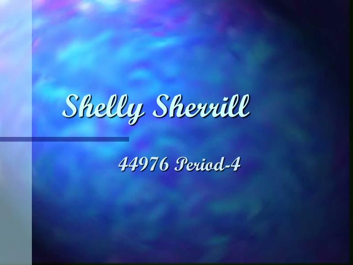 shelly sherrill