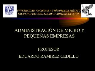 universidad nacional aut noma de m xico facultad de contaduria y administraci n