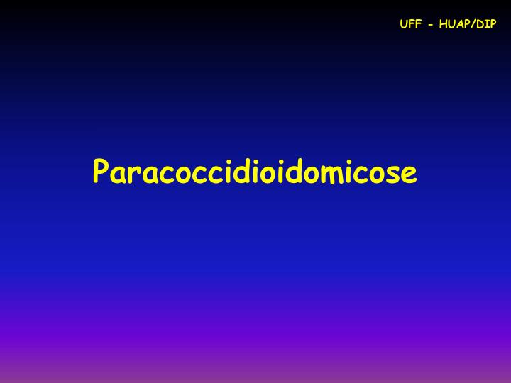 paracoccidioidomicose