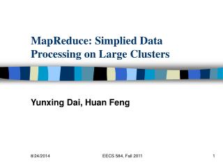 MapReduce: Simplied Data Processing on Large Clusters