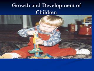 growth and development of children
