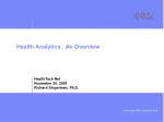 Health Analytics: An Overview - slide 1