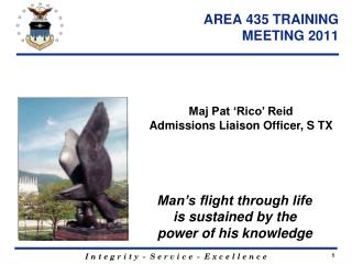 AREA 435 TRAINING MEETING 2011