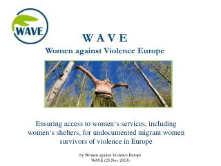 W A V E Women against Violence Europe