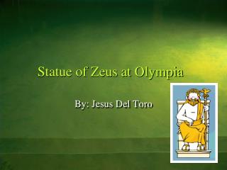 Statue of Zeus at Olympia