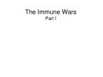 The Immune Wars Part I - slide 1