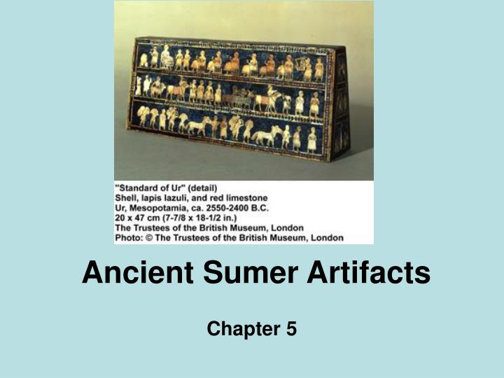 ancient sumer artifacts