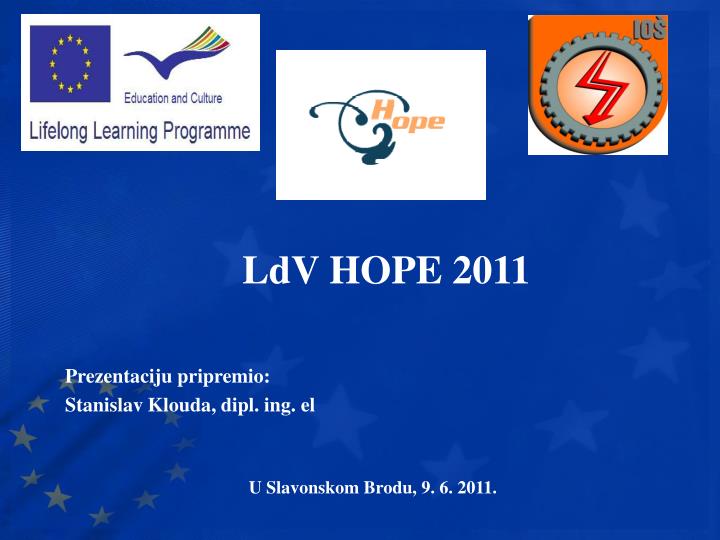 ldv hope 2011