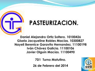 pasteurizacion