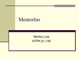 mentorlus