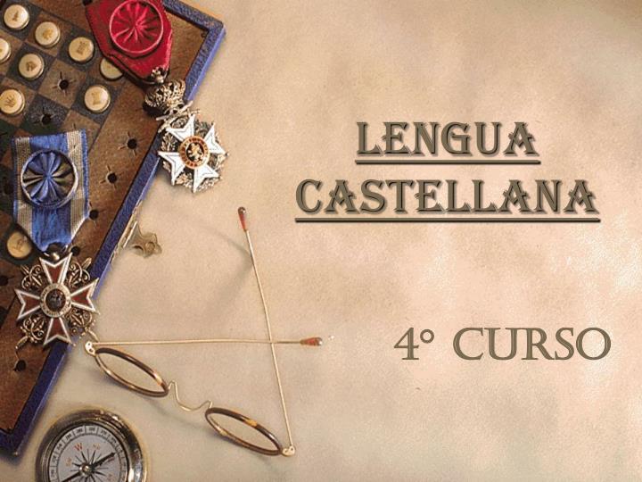 lengua castellana