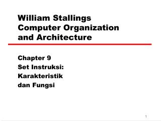 william stallings computer organization and architecture