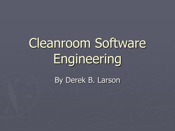 cleanroom software engineering