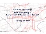 From Dirt to Delivery: Navigating Large-Scale Infrastructure Projects - slide 1