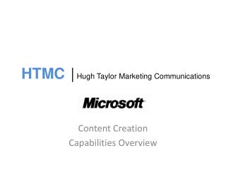 HTMC | Hugh Taylor Marketing Communications