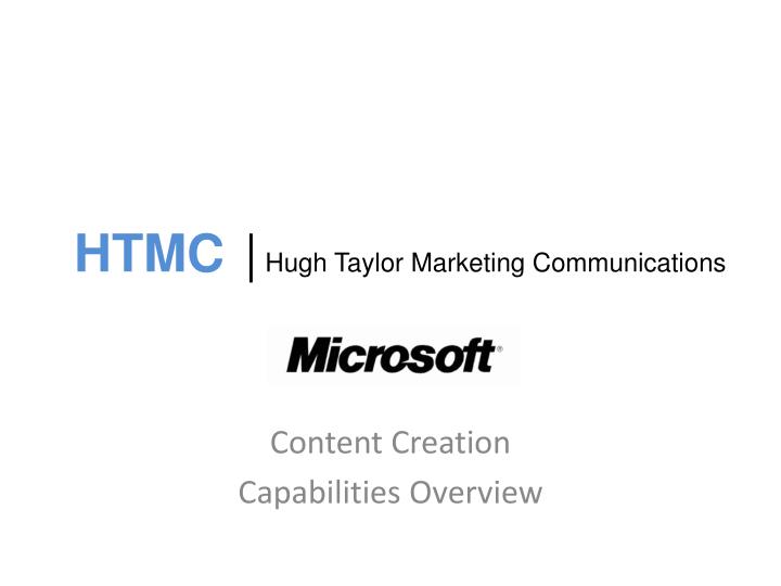 htmc hugh taylor marketing communications